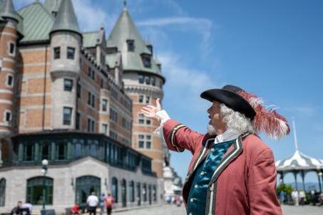 Visite à pied Vieux-Québec histoire de la Nouvelle France