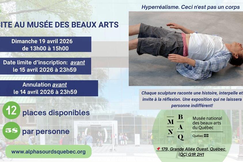 Musée des beaux-arts : Hyper-réalisme ceci n'est pas un corps