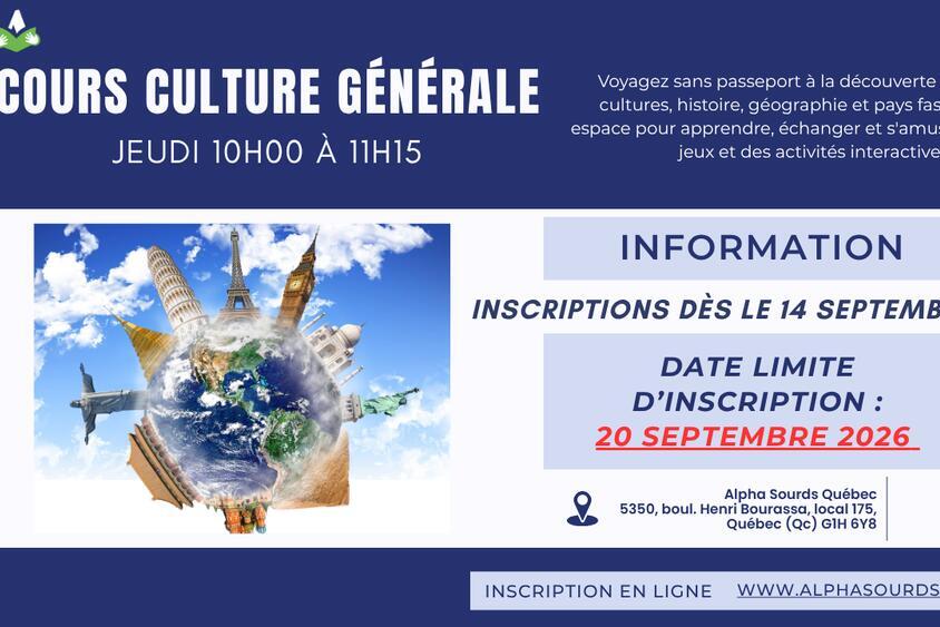 Cours Culture Générale
